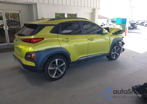2020 Hyundai Kona Ultimate из США, поврежденный, VIN KM8K53A54LU465069